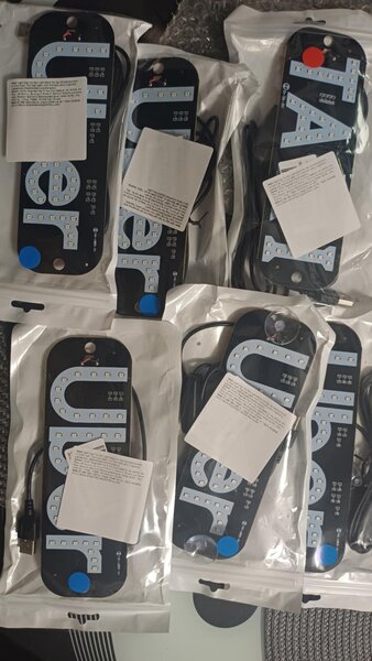 Reclama luminoasa led uber