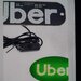 Reclama luminoasa led uber